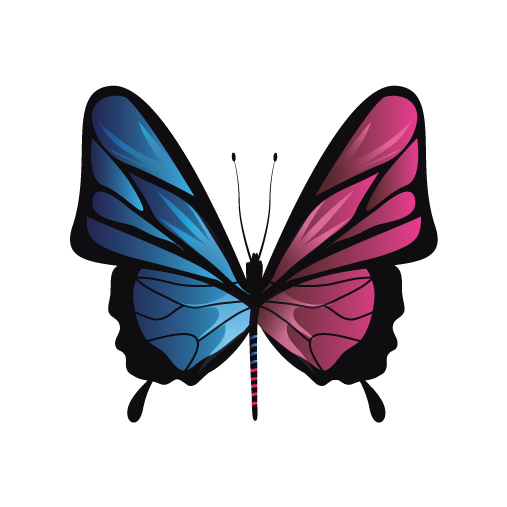 Mighty Women icon butterfly