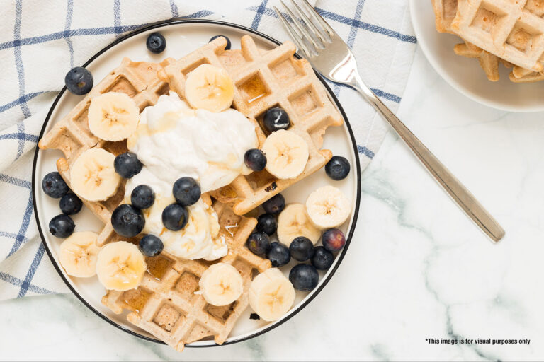 Vanilla  waffle